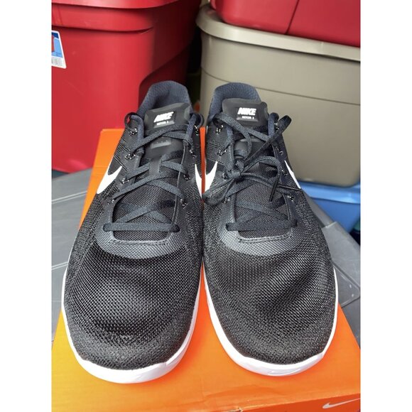 DS Nike Metcon 3 TB Black White Mens Shoes Size 14 898055-001 - Picture 2 of 7